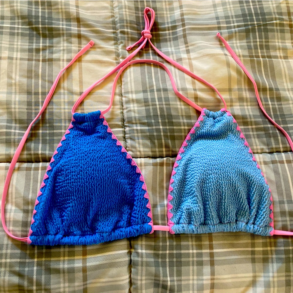 New! Sheen bikini top.